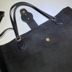 Gucci Medium tote with Double G 649577 black