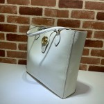 Gucci Medium tote with Double G 649577 white