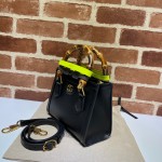 Gucci Diana mini tote bag 655661 black