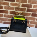 Gucci Diana mini tote bag 655661 black