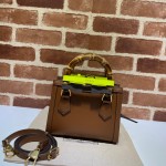 Gucci Diana mini tote bag 655661 brown