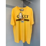 KAI x GUCCI oversized T-shirt 548334 yellow