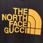 616036 The North Face x Gucci oversize T-shirt black