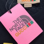 616036 The North Face x Gucci oversize T-shirt black