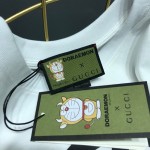 616036 XJDEY Doraemon x Gucci oversize T-shirt Ivory