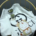 616036 XJDEY Doraemon x Gucci oversize T-shirt Ivory