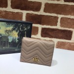 Gucci GG Marmont Card Case dusty pink 466492