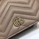 Gucci GG Marmont Card Case dusty pink 466492