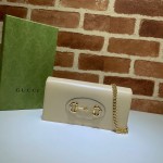 Gucci Horsebit 1955 wallet with chain beige 621892