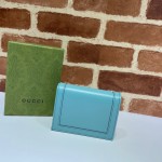 Gucci Diana card case wallet ‎658244 light blue