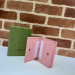 Gucci Diana card case wallet ‎658244 light pink