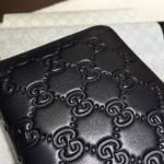 Gucci zip around wallet 308009 black