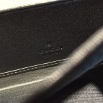 Gucci zip around wallet 308009 black