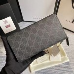 Gucci Snake print leather zip around wallet 451273