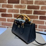 GUCCI DIANA SMALL SHOULDER BAG 735153 BLACK