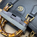 GUCCI DIANA SMALL SHOULDER BAG 735153 BLACK