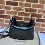 GUCCI DIANA MEDIUM SHOULDER BAG 746124 BLACK