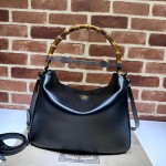 GUCCI DIANA LARGE SHOULDER BAG 746245 BLACK