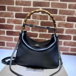 GUCCI DIANA LARGE SHOULDER BAG 746245 BLACK