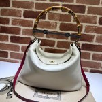 GUCCI DIANA LARGE SHOULDER BAG 746245 OFF WHITE