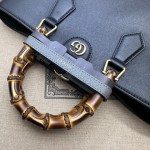 750394 GUCCI DIANA MEDIUM TOTE BAG BLACK