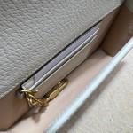 GUCCI DIANA MINI BAG WITH BAMBOO 696817 OFF WHITE