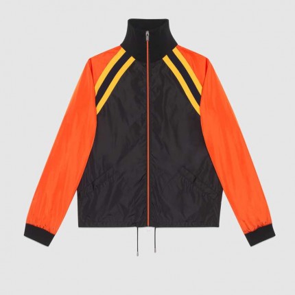 Gucci Nylon jacket with Gucci logo 500958