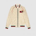 Gucci Flower lace bomber jacket 518061