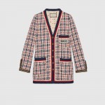 Gucci Check jacket with Gucci patch 523675