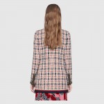 Gucci Check jacket with Gucci patch 523675