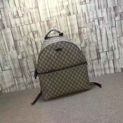 Gucci GG Supreme zip backpack 246414-8588