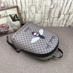 Gucci Bee print GG Supreme backpack 419584