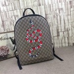 Gucci Kingsnake print GG Supreme backpack 419584-8666