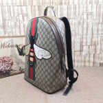 Gucci Web Animalier backpack with bee 442892