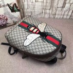 Gucci Web Animalier backpack with bee 442892