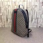 Gucci GG Supreme backpack with Web 443805