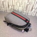 Gucci GG Supreme backpack with Web 443805