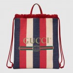 Gucci Print medium drawstring backpack 473872