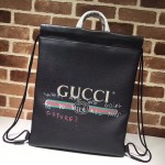 Gucci Coco Capitán logo backpack black 494053