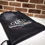 Gucci Coco Capitán logo backpack black 494053