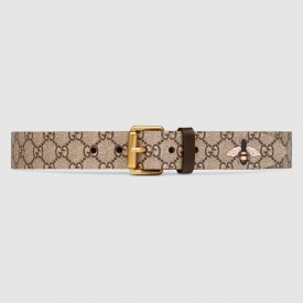 Gucci Bee print GG Supreme 434520