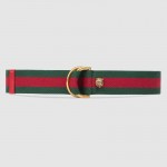 Gucci Web belt with D-ring 453271