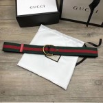 Gucci Web belt with D-ring 453271