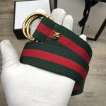 Gucci Web belt with D-ring 453271