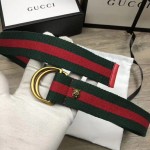 Gucci Web belt with D-ring 453271