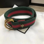 Gucci Web belt with D-ring 453271