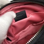 Gucci GG Marmont belt bag black velvet  ‎476434 9FRPT