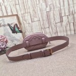 Gucci GG Marmont matelassé leather belt bag dusty pink 476434