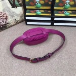 Gucci GG Marmont belt bag purple velvet 476434