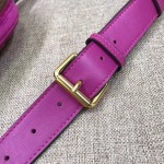 Gucci GG Marmont belt bag purple velvet 476434